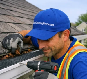 Gutter Cleaning East Peoria IL gutter gurad installtaion peoria il home